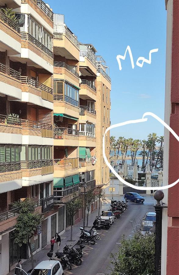 Malagueta Beach & Muelle1 & Centre Con Parking Privado مالقة المظهر الخارجي الصورة